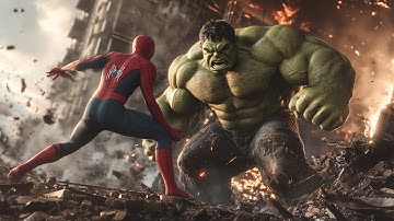 Hulk vs Spider-Man - The Fight