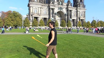 2.13 Same-same turn: poi down behind the shoulders