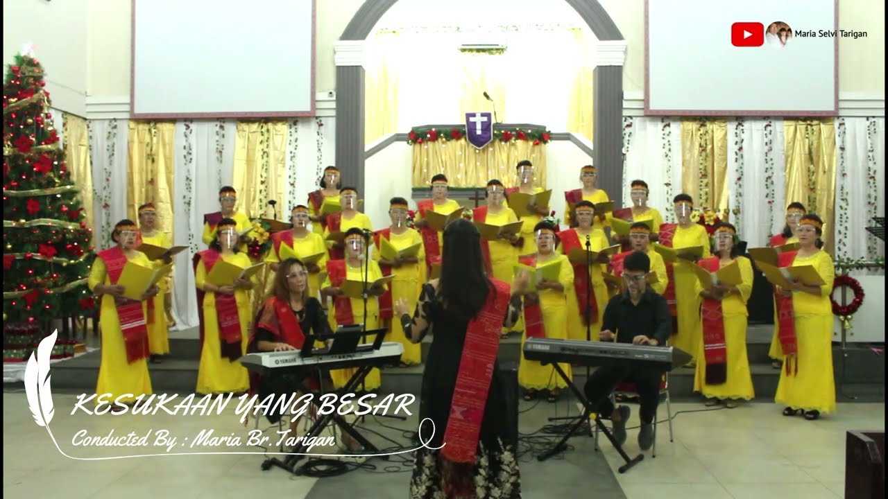 [LAGU NATAL] Kesukaan Yang Besar - Solideo Female Choir | Conducted by Maria Tarigan