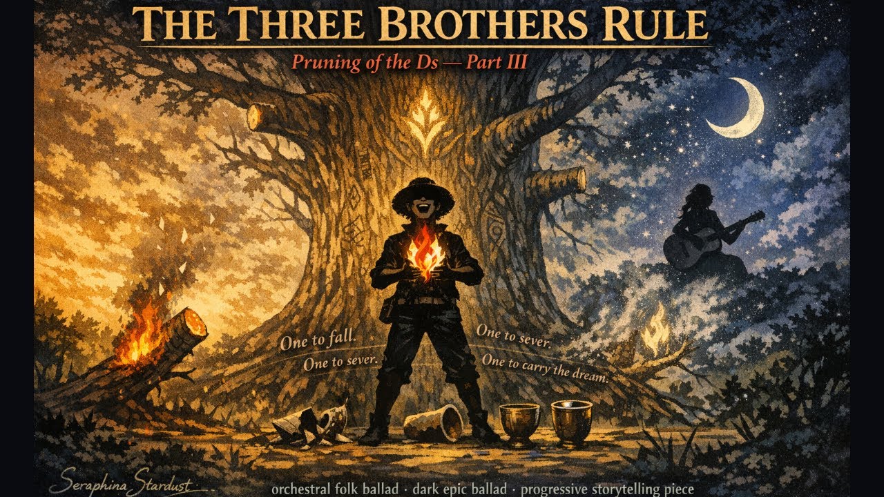 One Piece: Три брата правят миром | Теория обрезки D (Часть 3) [Видео с текстом песни]