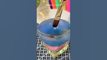 Art Hack How to Clean your Brush Easily #shorts #arthacks