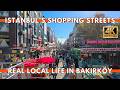 Explore Bakırköy Istanbul | Real Local Shopping Experience in 4K