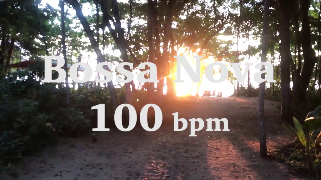Bossa Nova Only Drums Beat Play Along 100 BPM :: Bateria Bossa Nova 100 BPM