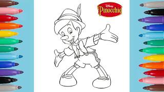 Pinocchio Coloring Pages | Pinocchio Coloring Comes to Life ✨️
