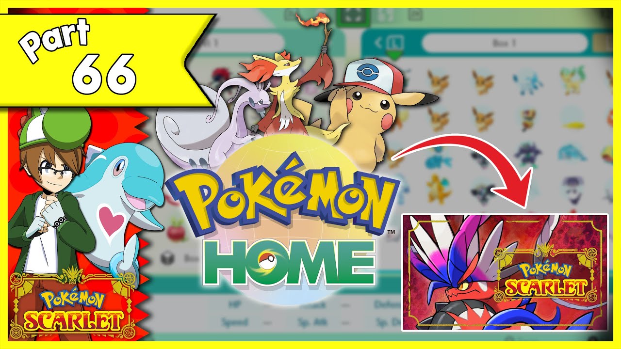 Pokemon Scarlet walkthrough (w/ commentary) Part 66 Pokemon HOME