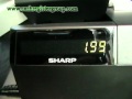 Sharp ER-A280 Fashionable Cash register Epos Till Promotional video