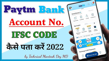 Paytm payment bank ka ifsc code kaise pata karen / How to find Paytm payment bank IFSC code 2022...