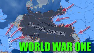 WWI Super Germany - Hoi4 Timelapse