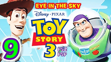 TOY STORY 3 - 100% Story Mode (Android, PSP, PS2) Walkthrough Part 9: Eye in The Sky [NO COMMENTARY]