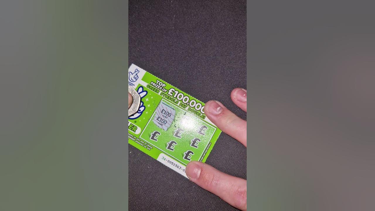 £100,000 Doubler £1 Scratch Card
