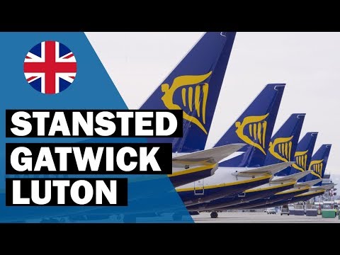 Como chegar em Gatwick, Stansted e Luton - Enjoy Londres