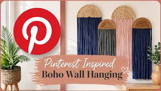 DIY Boho Yarn Wall Hanging Pinterest Inspired Decor