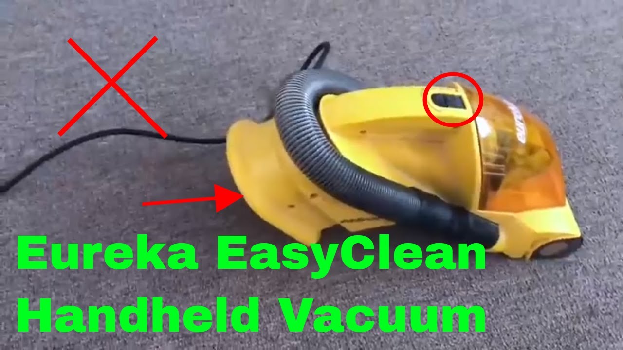 Eureka EasyClean Lightweight Handheld Vacuum Cleaner Corded or Cordless 