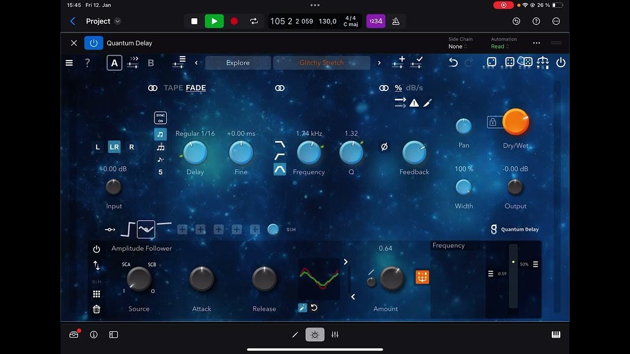 Sends are your Friends! Using Quantum Delay to add subtle dynamics to