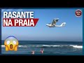 AVIÃO deu RASANTE em praia de UBATUBA. Pode isso?