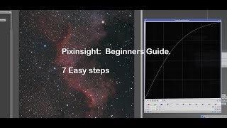 Astrophotography:  Pixinsight Beginner Processing (Just 7 Steps!)