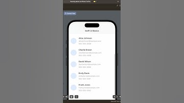 Animating List View Cell SwiftUI | Showcase | Sneak Peak