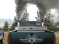 Dodge cummins cold start, lots of smoke