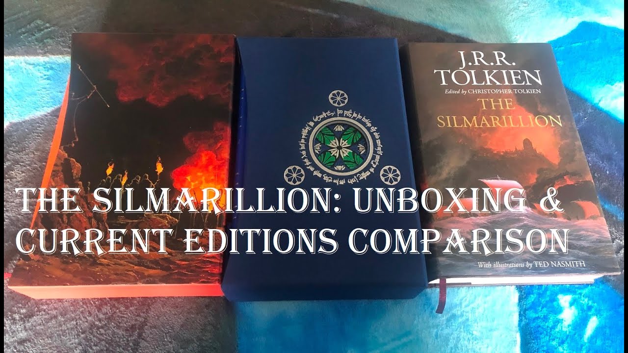 TOLKIEN UNBOXING: Silmarillion Illustrated Limited Edition & Comparison  Tolkien Illustrated Edition 