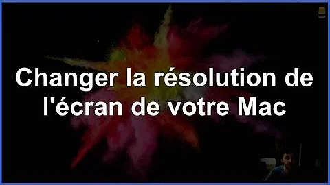 Comment voir la résolution de son écran Mac ?