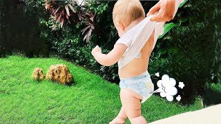 Funniest Babies Explore The World Outdoor - Funny Baby Videos