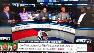 ESPN-Don't Touch Me-Big Perk & Richard Jefferson Awkward moment.￼