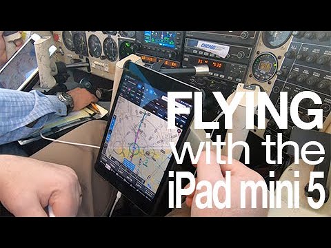 Flying with the new ipad mini 5 in the cockpit