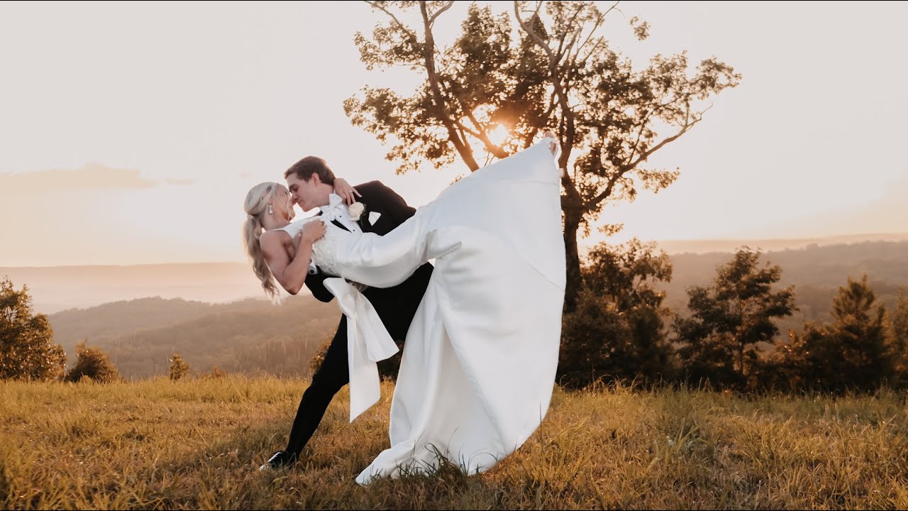 Kelsey & Hal's Wedding Highlight at The Woodlands, Howe Farms, Chattanooga Tn 