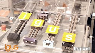 Introduction To Igus DryLin E Linear Slide Table At MD&M West Introduction To Igus DryLin E Linear Slide Table At MD&M West