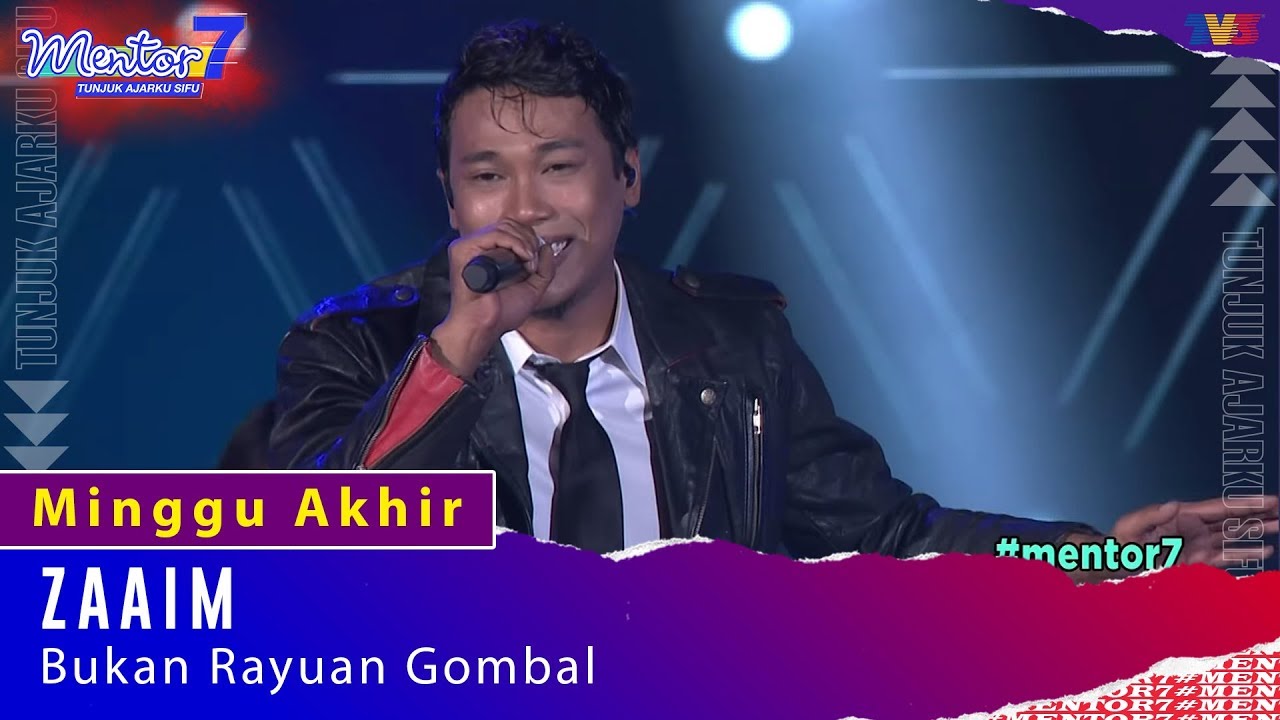 Zaaim - Bukan Rayuan Gombal | Minggu Akhir | #Mentor7