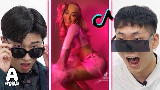 Boys vs Girls Watch Tiktok 'Buss It Challenge' For The First Time!