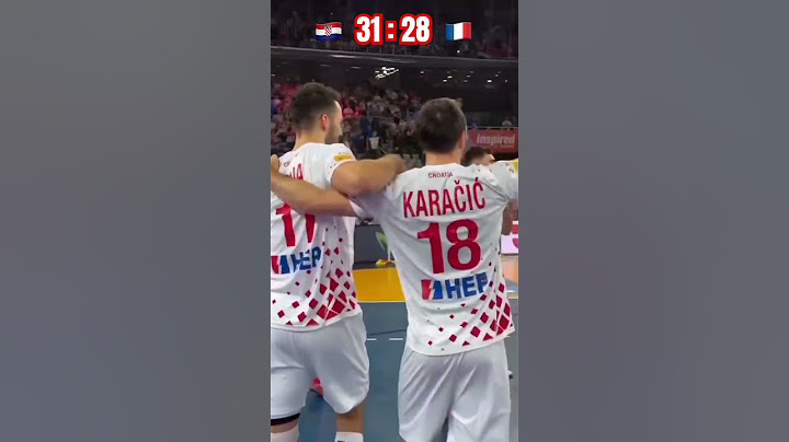 🇭🇷 31 : 28 🇫🇷 POLUFINALE SVJETSKOG PRVENSTVA U RUKOMETU #shorts