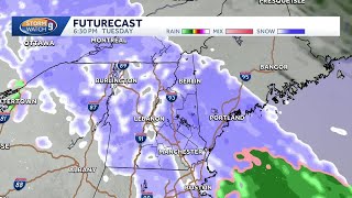 New Hampshire hourly weather: Track snow two days before Christmas