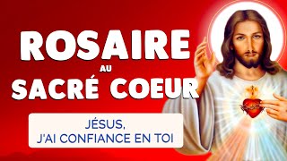 🙏 Puissant ROSAIRE au SACRÉ COEUR 🙏 JÉSUS J