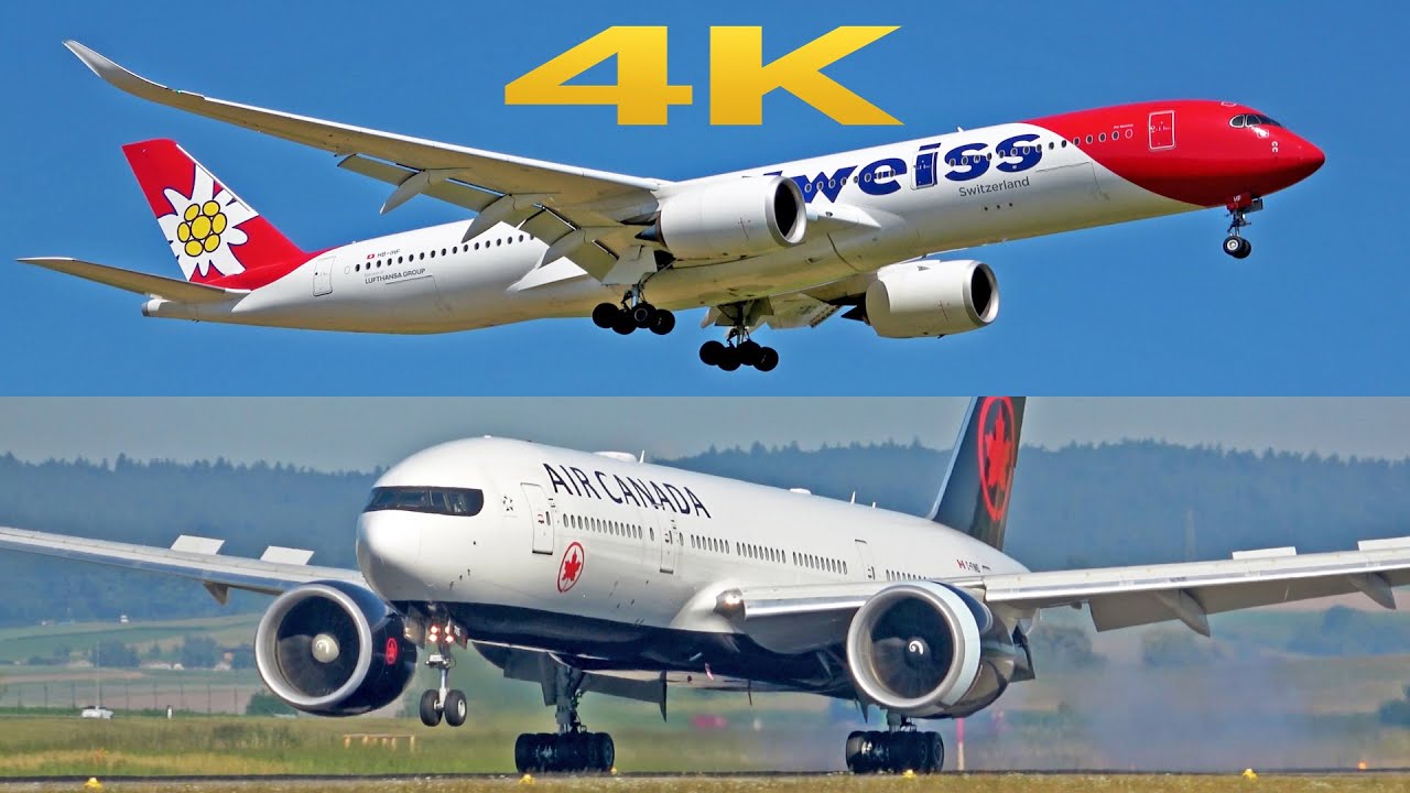 ✈️  PLANESPOTTING ZURICH AIRPORT AUGUST 2025 WITH EDELWEISS AIRBUS A350