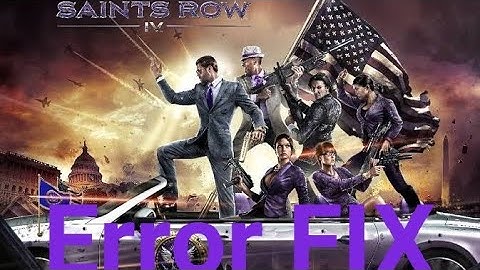 Saints rows 4 saving error fix