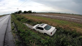 More Car Fishing!!!  Stormy Ride Into the Ditch
