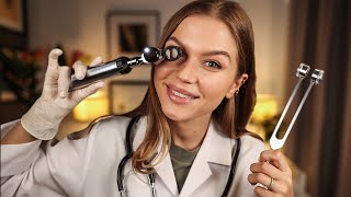 ASMR The Most Relaxing Cranial Nerve Exam.  Medical RP, Personal Attention