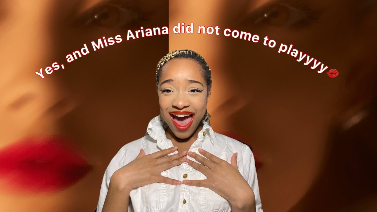 yes, and?- Ariana Grande <em>reaction</em> - YouTube