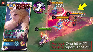 NEW LANCELOT BEST BUILD & EMBLEM 2025 IN IMMORTAL GLORY!! (AUTO SHOT!) - Mobile Legends