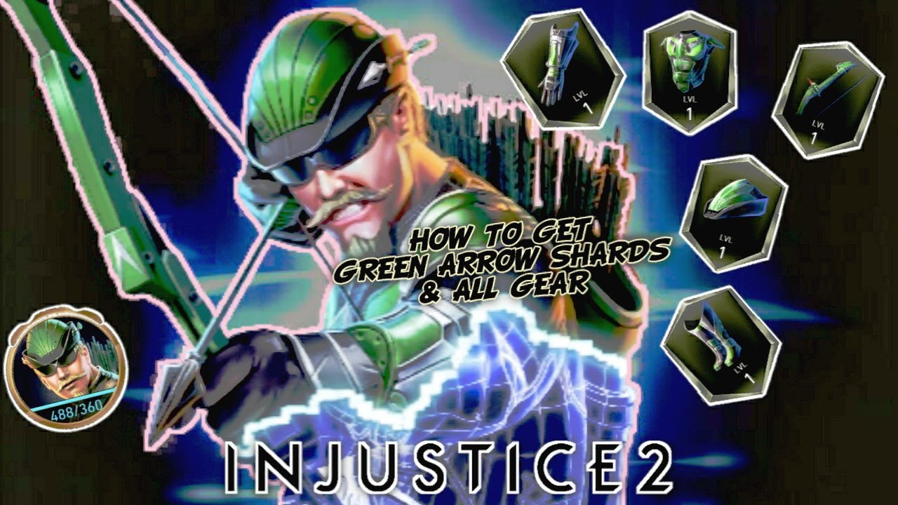 INJUSTICE 2 MOBILE - ACE GREEN ARROW CHALLENGE MODE (easy-hard) 🔇🔇🔇 ...