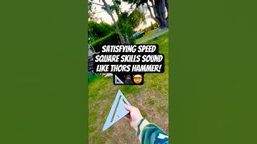 Tactical Speed Square Skills Sound like Thors Hammer! #shorts #skills #satisfying #asmrsounds #thor