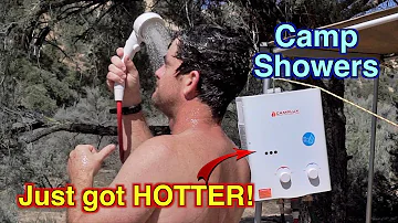 Instant Hot Shower for Camping | Camplux Water Heater Review