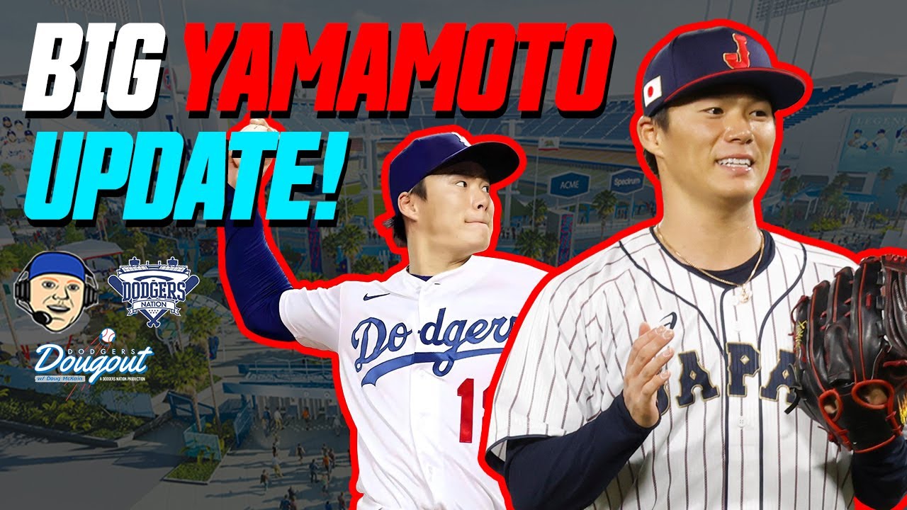 Japanese star pitcher Yoshinobu Yamamoto joining Dodgers ...