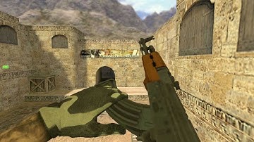 [CSS to CS 1.6] AK47 and Test Deagle (CSGO hands) (2013)