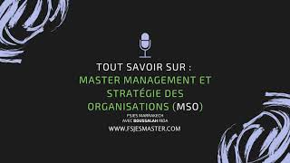 Tout savoir sur Master Management et Stratégie des Organisations (MSO) - Fsjes Marrakech screenshot 3