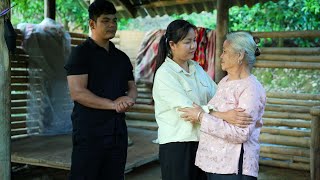 Happiness returns: Tu Cam and Nam repay the old woman's kindness together.