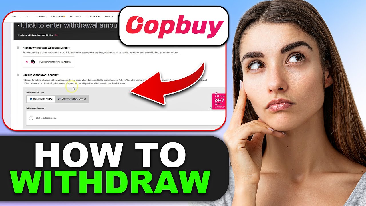 How To Withdraw Money From Oopbuy in 2026