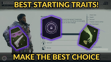 Starfield : BEST Traits & Backgrounds to Start With
