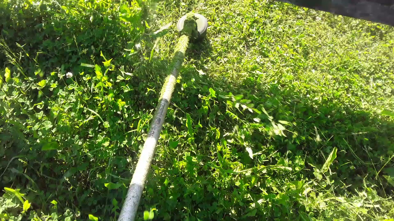 Efco DS 2210 S Trimmer with copperhead rotary vortex line. YouTube